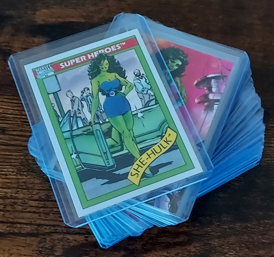 Marvel Masterpiece Impel Skybox SHE-HULK Card Lot ⭐️ VHTF-image