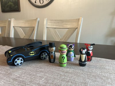 Pottery Barn Kids DC Comics Wooden Batmobile and Figures-image