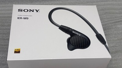 SONY IER-M9 In-Ear Monitor Headphones High-end 360 Used Operation confirmed-image