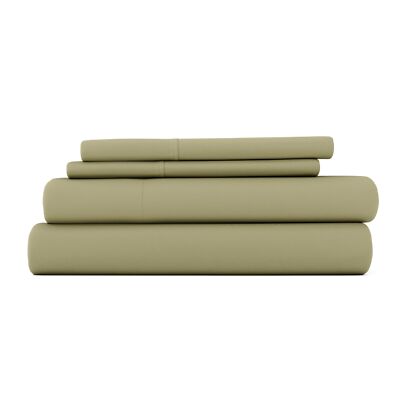 Linen Market Bed Sheets for California King Size Bed (Sage) - Sleep Better Th...-image