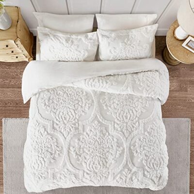  Tufted Chenille 100% Cotton Duvet- King/Cal King(104