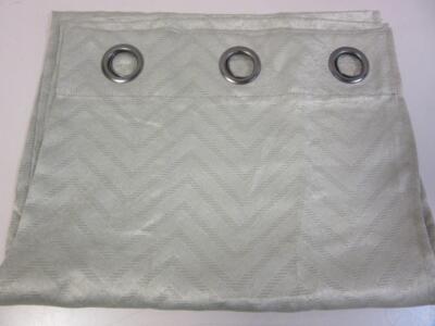 Sun Zero Blackout 1-Panel Ludlow Grommet Window Curtain Sage Green 54