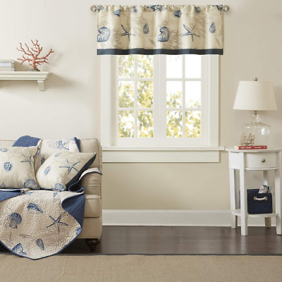 Madison Park Bayside Printed Valance-image