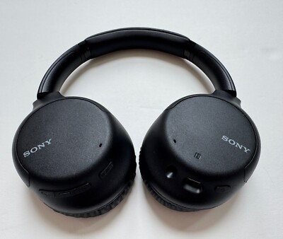 Sony WH-CH710N Wireless Noise-Canceling Over The Ear Headphones Black-image