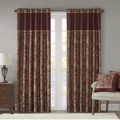 Madison Park Blackout Set of 4 Curtains -image