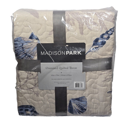Madison Park Quilted Oversized Throw 60 x 70