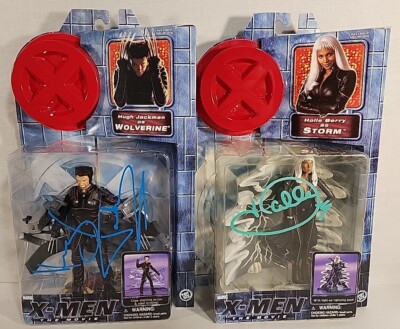 Marvel X-Men Movie Hugh Jackman Wolverine Halle Berry Storm Signed Auto Xmen-image