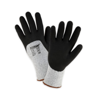 West Chester Winter Gloves Safety Work Gloves Cut Resistant Latex Dipped Large-image