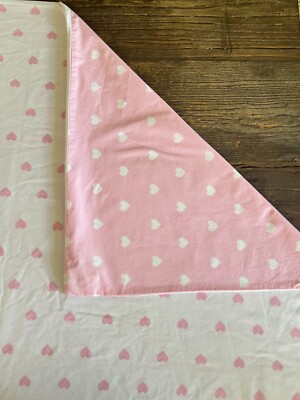 Pottery Barn Kids Queen Pink Polkadot Duvet Cover Organic Cotton Whimsy Girlie-image