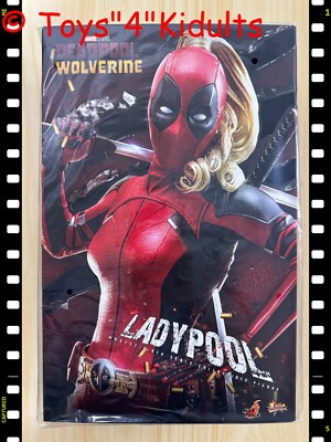 🔥 Hot Toys MMS747 Deadpool & Wolverine - Ladypool 1/6 Action Figure NEW-image