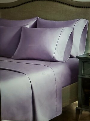 Madison Park 800 Thread Count Luxurious Wrinkle Free Breathable Cotton Rich S...-image