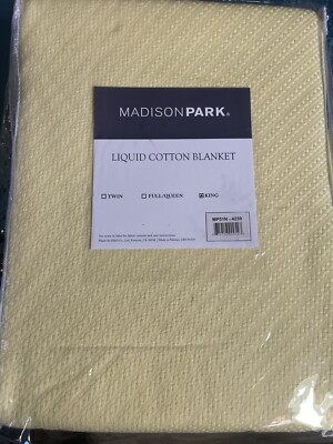Madison Park Liquid Cotton Blanket-image