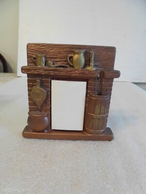 Vintage 1963 Miller Studio Inc. Wall Hanging Wall Plaque Notepad Chalkware-image