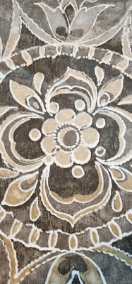 2 Pottery Barn Jacquelyn Medallion Organic Cotton Sateen EURO SHAMS 26X26-image