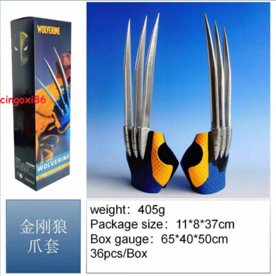 Deadpool 3 Halloween Prop Wolverine Cosplay 1:1 Claw Wearable Kid Toys Xmas Gift-image