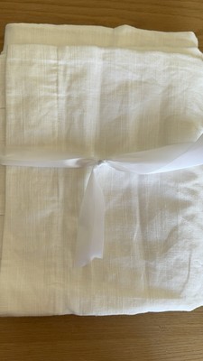 Pottery Barn Emery Linen Cotton  Curtain Panel Custom Size 58x 101