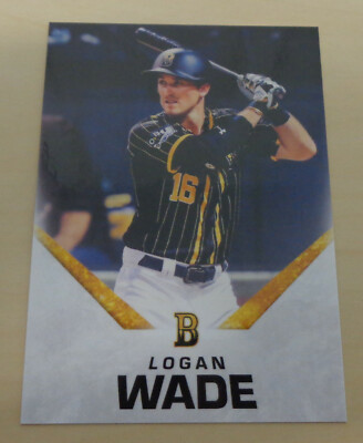 2019/20 Brisbane Bandits (Aussie Baseball) LOGAN WADE Card - Fort Myers Miracle-image