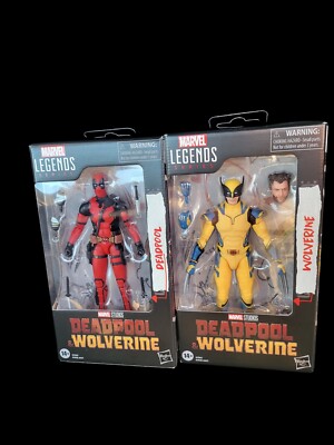 LOT 2024 Marvel Legends Series DEADPOOL & WOLVERINE Movie X-Men Suit Set-image