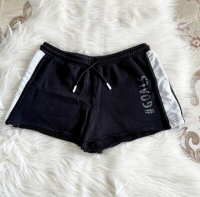 Dip Girls Ripped Sweat Black Short GUC Size L-image