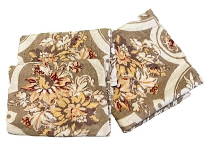 Pottery Barn Camilla Wheat Pillow Shams 2 Standard 1 Euro-image