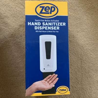 Zep Dispenser Extra Large Capacity With Wall Mount & Dip Tray Model TFHSU-2-2500-image