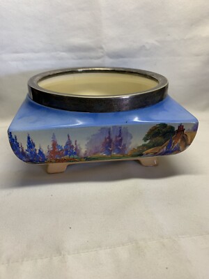 Art Deco Lancaster And Sons (Hanley) Planter,bowl,and Jardiniere Pristine-image