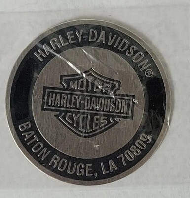 HARLEY DAVIDSON OF BATON ROUGE LA LARGE FLAT DIP DOT BRAND NEW-image