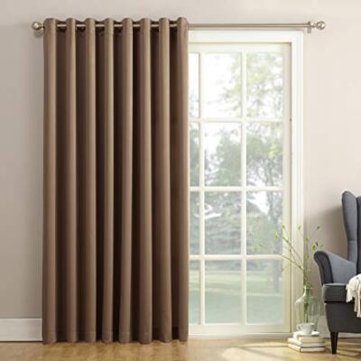 Barrow Energy Efficient Grommet Sliding Patio Door Curtain Panel, 100