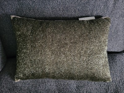 Pottery Barn Embroidered Pillow 12x8-image