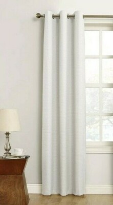 Sun Zero  Blackout Curtain Panel  White Grommet 40 Inch  X 95 Inch-image