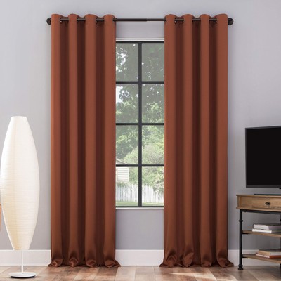 Nordic 2-pack Theater Extreme 100% Blackout Grommet Curtain Panel Pair, 52