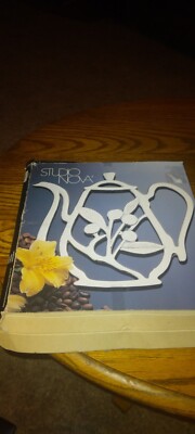 Studio Nova Silverplate Coffeepot shaped Trivet-image