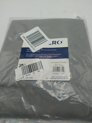 Sun Zero Curtain Panel 40in x 84in Gray-image