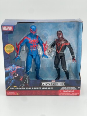 Disney Marvel Spider Man 2099 & Miles Morales Power Icons Set New / Never Opened-image