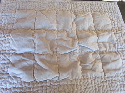 Pottery Barn velvet box stitch standard Sham dark smoke  photo shoot sample # 2-image