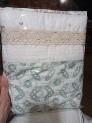 Madison Park Dawn Cotton Shower Curtain Coral-image