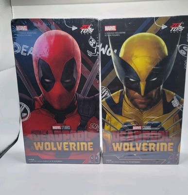 [USA] ZD Toys DEADPOOL & WOLVERINE 1/10 Scale Action Figure Set Of 2 Marvel NEW-image