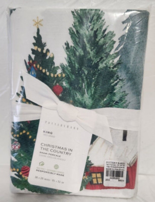 Pottery Barn Christmas in The Country 1-Sham King 36