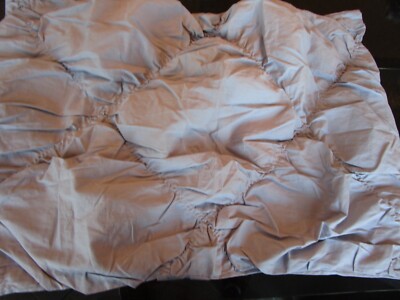2 Pottery Barn Teen ruched diamond lavender standard shams photo shoot sample-image