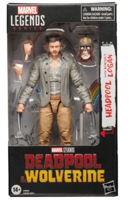 Marvel Legends Deadpool & Wolverine Headpool with Logan Action Figure-image