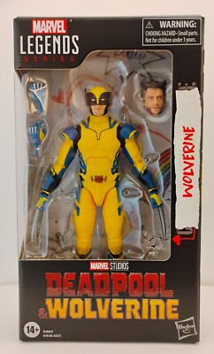 Marvel Legends Yellow Suit Wolverine from Deadpool and Wolverine Movie-image