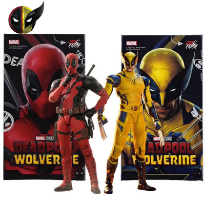 7.4 Inch 2024 Deadpool & Wolverine Movie Action Figures  Collection Gift Set-image