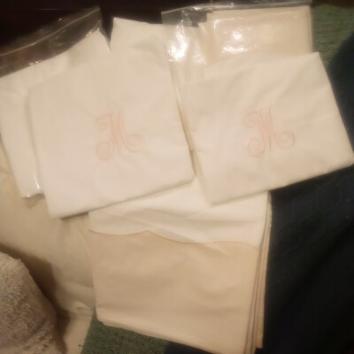 Pottery Barn Monique Lhuillier Daphne Full Queen Duvet 2 standard 2 euro sham M-image