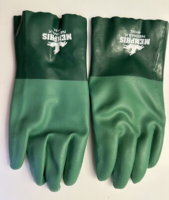 Memphis NeoMax™   12 in  Green DBL Dipped Neoprene-Brushed Liner 6912XL  sz XL -image