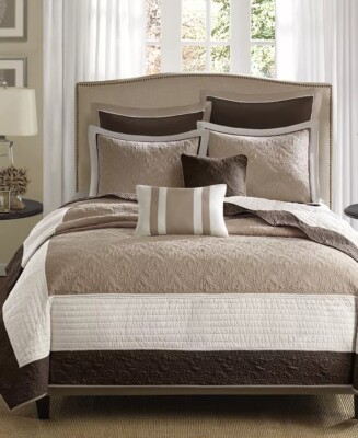 Madison Park Attingham 7-Pc. KingCaliforni Beige KingCalifornia King-image