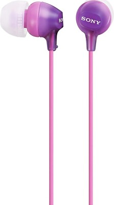 Sony MDREX15LP In-Ear Earbud Headphones, Violet-image