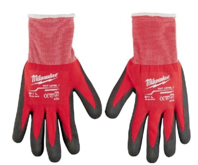 Milwaukee 48-22-8902 Cut Level 1 Dipped Gloves Large -image