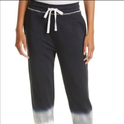 Rails of Oakland Charcoal Dip Dye sweat pants Size XL (14) Women's NWT MSRP $130-image