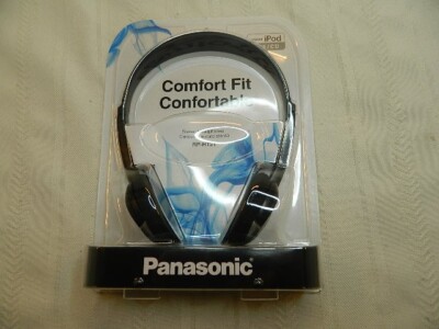 Panasonic NEW Comfort Fit RP-HT21 Stereo Headphones For iPod MP3 CD 3.5 mm Plug-image