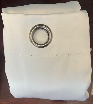 NEW Sun Zero Lichtenberg Pearl Blackout Thermal Grommet 2-Panel 104'' x 84''-image